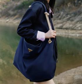 重磅渠道！Mariner大号尼龙托特包 单肩包 麻绳尼龙大购物袋