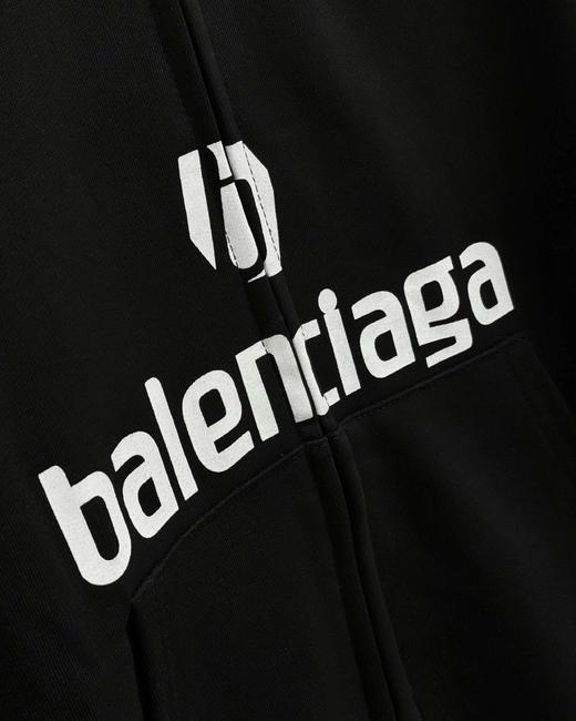 D121312新款01号球服刺绣LOGO拉链开衫连帽卫衣外套 商品图4