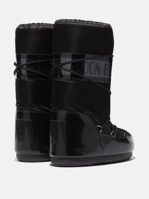 Moon Boot - Mb Icon Glance - Black - 女装 - 雪地靴 - 黑色 商品图1
