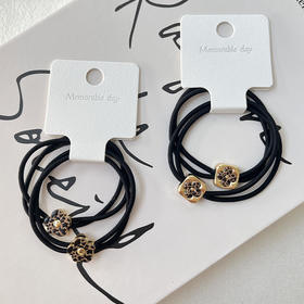 简约豹纹金属时尚对装皮筋-纪念日百货门店同款167949736