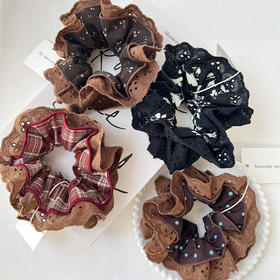 韩式复古多花色蕾丝发圈-纪念日百货门店同款167993681