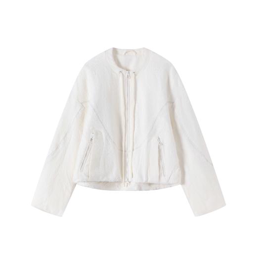 N°28 2025秋冬新款提花夹克女宽松休闲百搭短外套通勤风显瘦韩版外套8855A1Y258  商品图2