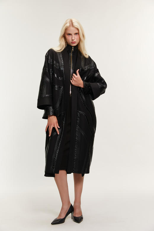 SAFICOO 复古摩登 小众调性春款大衣 商品图0