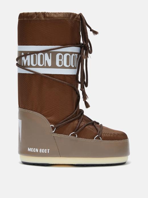 Moon Boot - Mb Icon Nylon - Shitake - 女装 - 雪地靴 - 咖色 商品图0
