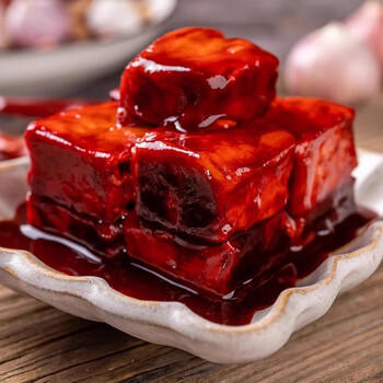 兰亭玫瑰腐乳270g*6瓶绍兴特产酥又鲜红方醉方南乳汁早餐下饭菜 /粮油调味 /调味品 /腐乳 商品图2