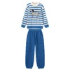 A类条纹半边绒亲子女童套头ins小红书同款冬季不起球大童女家居服 商品缩略图4