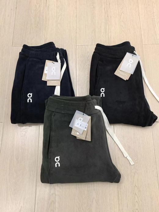 D121332抽绳腰头设计柔软亲肤奥粒绒裤休闲裤 商品图4