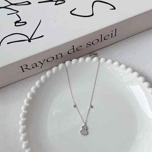 新款百搭气质葫芦S925项链-纪念日百货门店同款168247285 商品图4