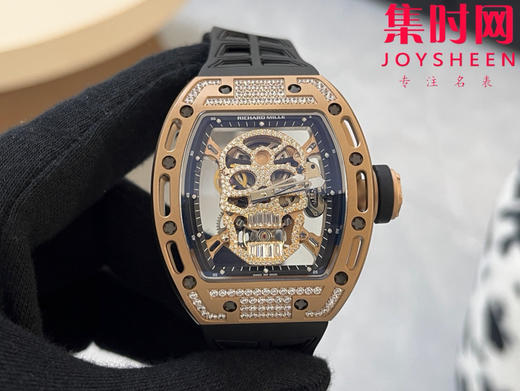 理查德米勒 RM052骷髅满天星 钻圈款 男士腕表 搭载定制一体手动上链机械机芯 商品图1