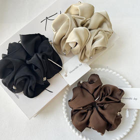 简约百搭缎面质感云朵发圈-纪念日百货门店同款167795474