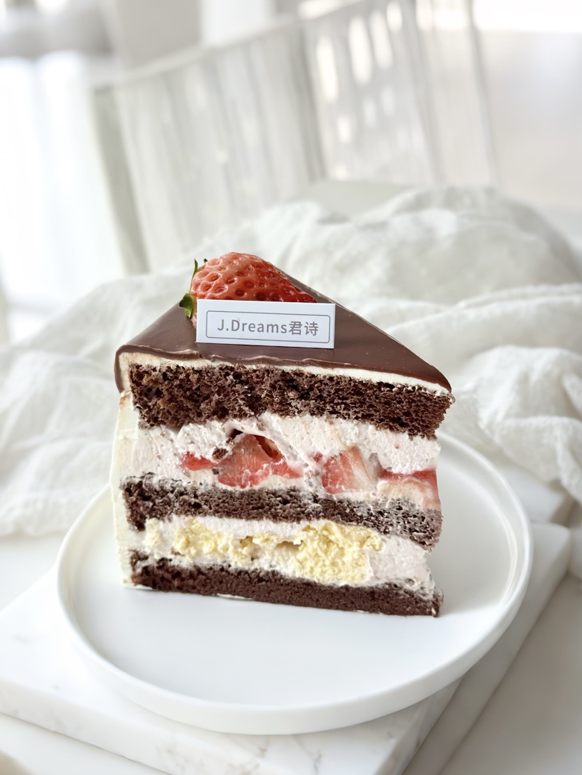 莓巧巴斯克夹心蛋糕（约11点30后可取）