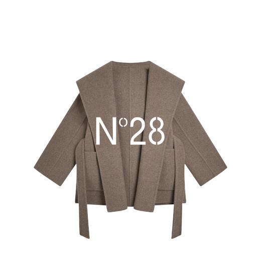 N°28【零感无压】毛呢外套女羊毛大衣秋冬新款双面呢8855A1D720  商品图1