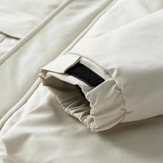 D121339羽绒棉服貉子毛棉服连帽派克棉衣外套 商品图5