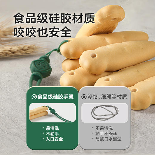 宝宝馋了 婴幼儿胡萝卜形磨牙棒（原味/香橙）64*2 多规格 商品图3