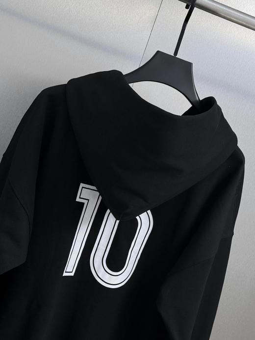 D121312新款01号球服刺绣LOGO拉链开衫连帽卫衣外套 商品图8