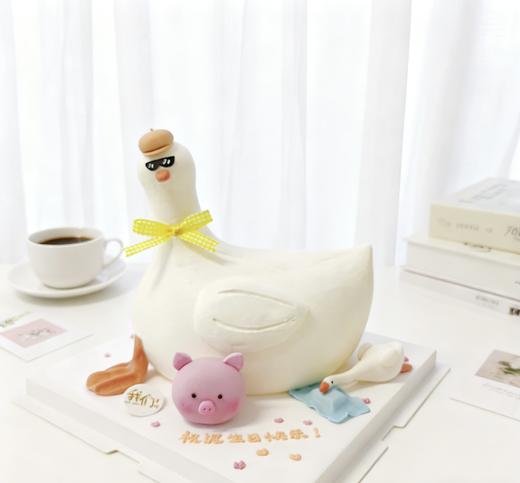 立体三十鹅立蛋糕/需提前预定/不接急单-低糖处理无添加 商品图6