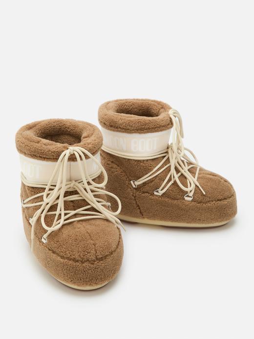 Moon Boot - Mb Icon Low Fleece - Camel - 女装 - 雪地靴 - 驼色 商品图3