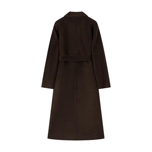 N°28 复古大衣女中长款显瘦韩版宽毛呢外套8855A1D856 商品图1