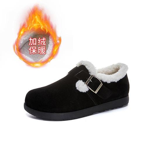 真皮雪地靴女2025冬季新款加绒保暖棉鞋女复古女鞋休闲百搭小白鞋 商品图4