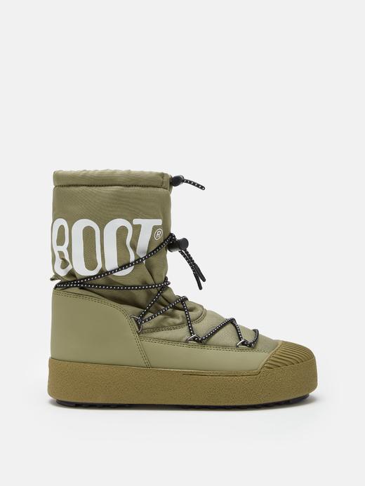 Moon Boot - Mb Mtrack Polar Nylon - Khaki - 男装 - 雪地靴 - 绿色 商品图0
