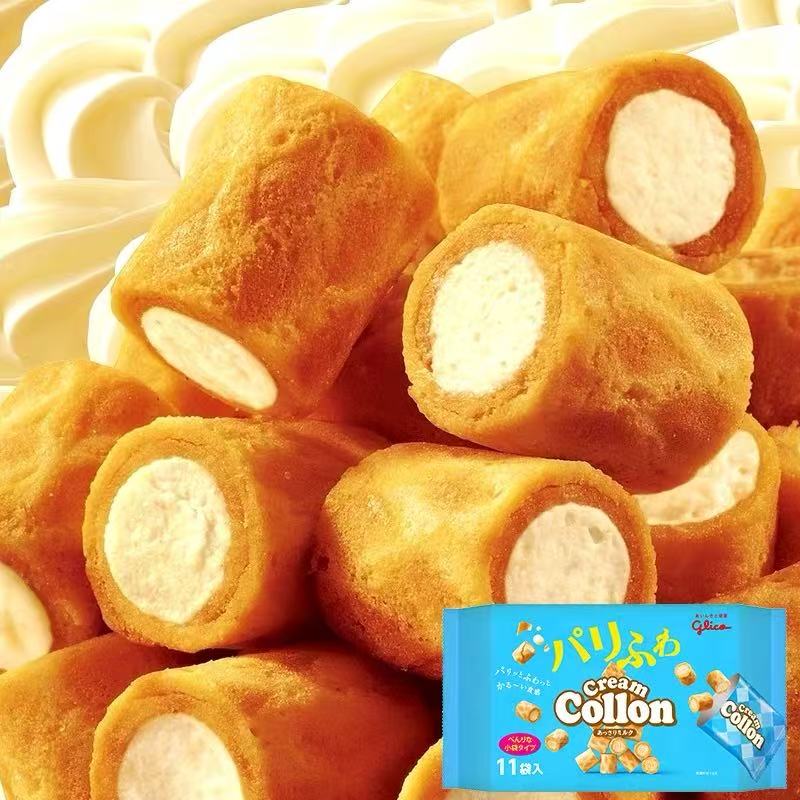 周五取货：【格力高牛奶味注心饼干】一袋121.5克，保质期至2026.1.31.