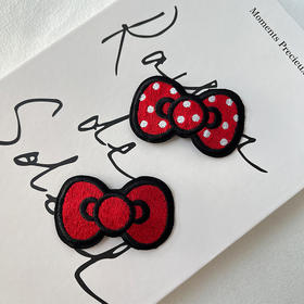 可爱蝴蝶结边夹发夹-纪念日百货门店同款168243495