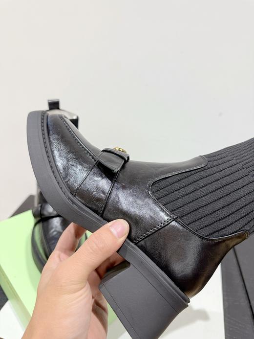 二店y 【自留款】真皮靴，星期六同款山茶花加绒瘦瘦靴！！ 商品图14