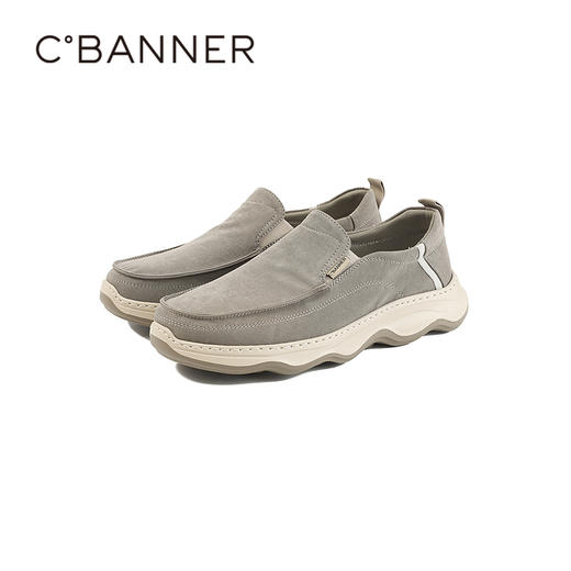 千百度2026春季钓鱼鞋一脚蹬设计 穿脱随心男鞋A26150916 商品图4