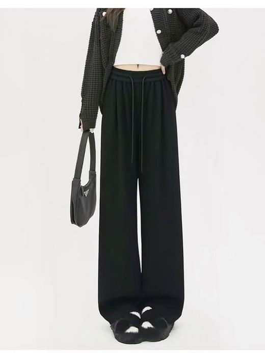 12.12【清仓】9535简约休闲裤阔腿裤-喜出 商品图1