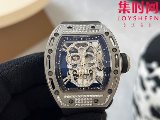 理查德米勒 RM052骷髅满天星 钻圈款 男士腕表 搭载定制一体手动上链机械机芯 商品图1