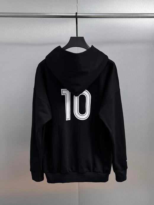 D121312新款01号球服刺绣LOGO拉链开衫连帽卫衣外套 商品图1