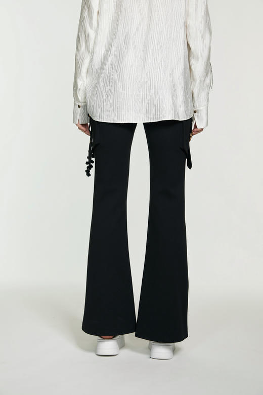 SAFICOO 时尚气质 小众设计感喇叭裤 商品图3