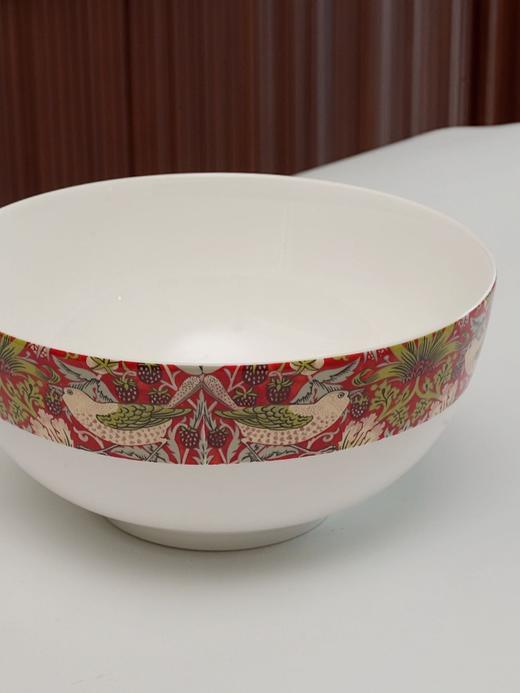 孤品捡漏！英国Morris【草莓小偷】骨瓷马克杯系列 杯体薄而通透 高级感拉满 商品图4