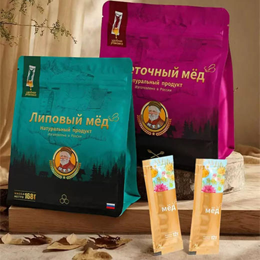 阿索夫牌椴树蜜168g 商品图4