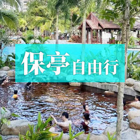 保亭自由行 4钻康养泡池主题酒店随心住 玩转呀诺达槟榔谷等网红目的地