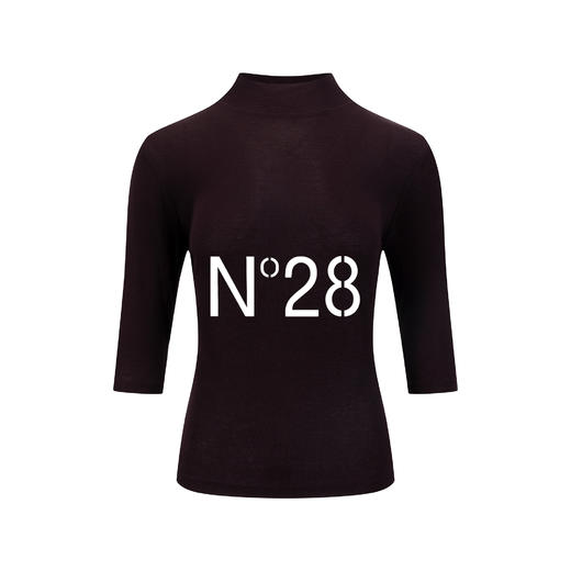 N°28 2025秋季薄款毛针织衫透气提花长袖针织衫895381T047  商品图2