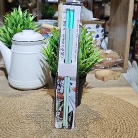 9184美居宝 一对装合金筷子琥珀轻彩