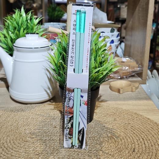 9184美居宝 一对装合金筷子琥珀轻彩 商品图0