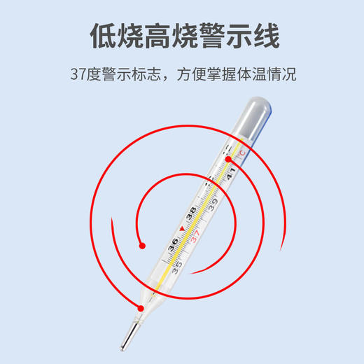 【医用水银玻璃TI温计】 -GZFT 商品图5