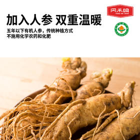 【甄选】有机参姜丸200g 云南小黄姜人参熟姜粉丸子 即食补充剂 ✨云南小黄姜+人参双重滋补 即食熟姜粉丸子 一口暖胃暖身