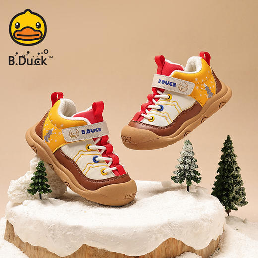 B.Duck小黄鸭童鞋冬季常规运动鞋24-32码 B5686814 商品图2