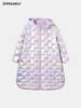 【春上新】8楼  LYNN&MILO琳麦罗  彩色热压运动H型长款羽绒服 商品缩略图4