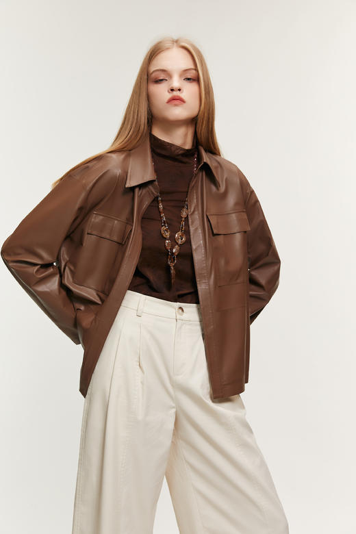 SAFICOO 优雅老钱 立体剪裁 收腰显瘦式风衣 商品图1