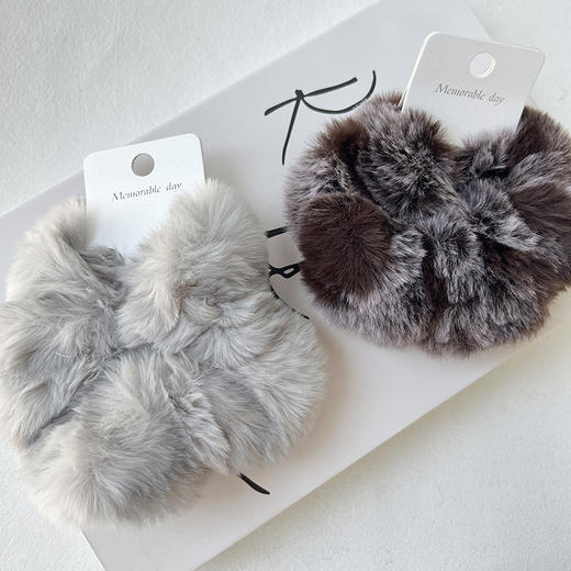 秋冬纯色仿皮草质感发圈-纪念日百货门店同款167949656 商品图3