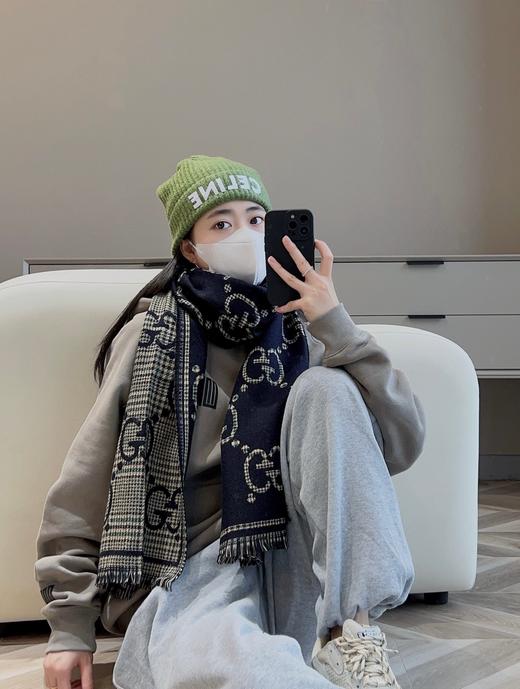 古驰 经典提花大G字母围巾（DSX） 商品图6