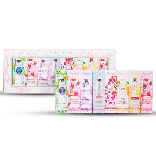 欧舒丹樱花限定护手霜礼盒丨清馨舒缓 轻盈好吸收30ml*8支 商品图1