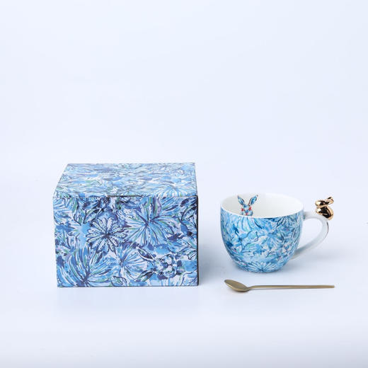 正品！花粉福利专享，不能放微波炉【英国GBROYAL CLASSIC早餐杯】SGS出口检测，超欧盟标准亚马逊售价差不多400元!开团59，兔子由德国贺尔氏24K金制成的黄金油漆打造，栩栩如生不易脱落 商品图1