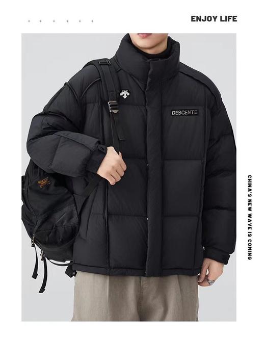 D121322秋冬新款保暖轻便合作款短款羽绒服男女同款 商品图11