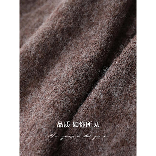 COCOBELLA温柔气质针织开衫设计感毛衣通勤外套MZ3220-3 商品图4