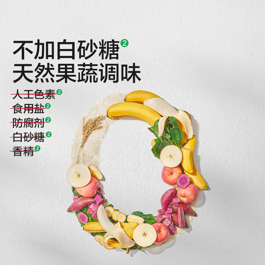 宝宝馋了 果蔬米饼（香蕉牛奶味）29.6g*2 商品图4